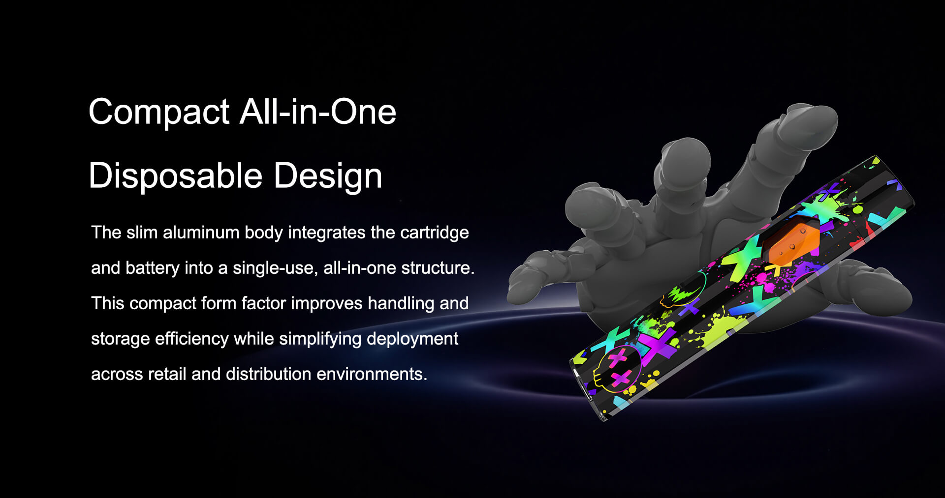 Best CBD Vape THC Vape Device Factory Price - Slim Disposable (3)