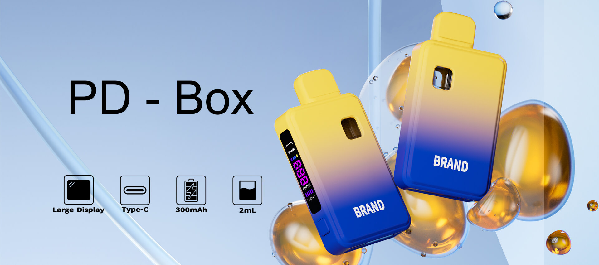 Box Vape 2 ml Rainbow OEM ODM Disposable Vape Device Factory (1)