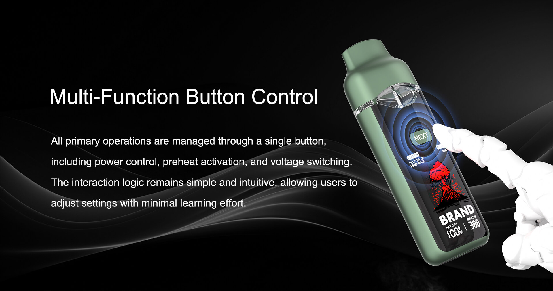 NEXO Disposable Vape Pen 2 In 1 Postless Hardware Cannabis Oil (5)