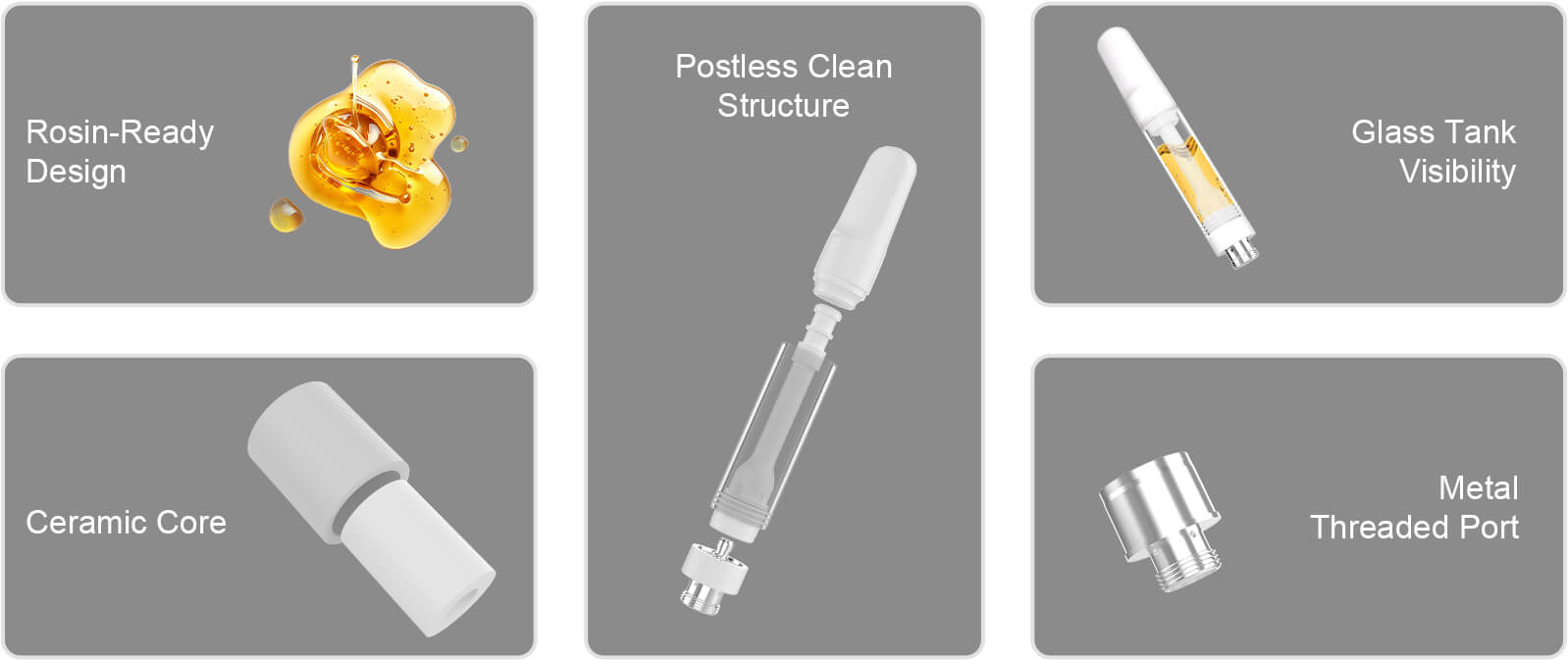 Original CCell Cartridge Quality 510 Ceramic THC Carts CF02 Vape (2)