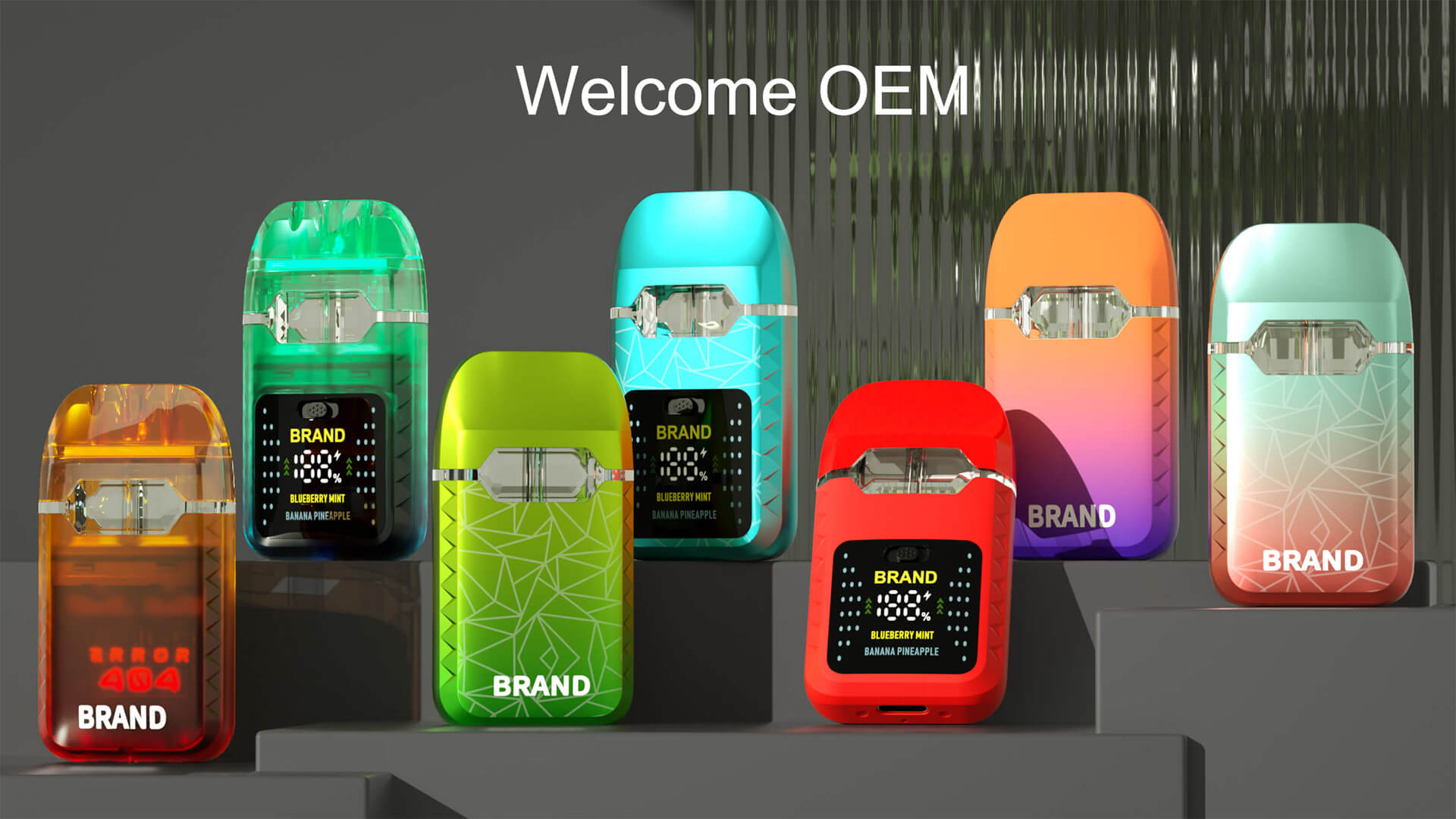 Smart Vape Dual Tanks Screen Display Disposable Vape Hardware (6)