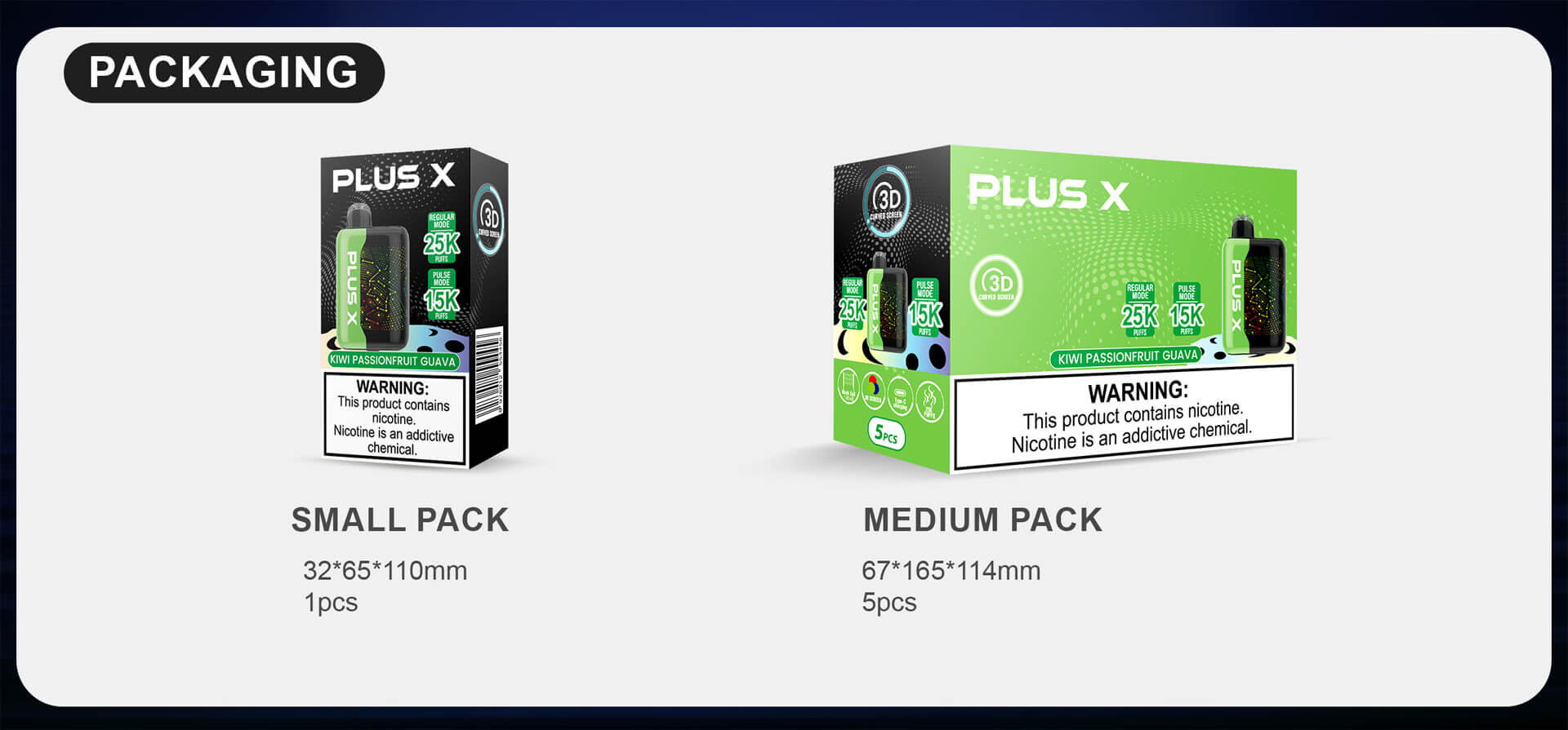 Geekbar Pulse X 30000 Puffs Disposable Vape American Warehouse Ship (4)