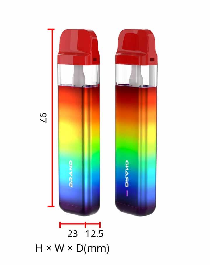 Legal Disposable Vape Hardware 2 ml Ceramic THC Vape Manufacturer