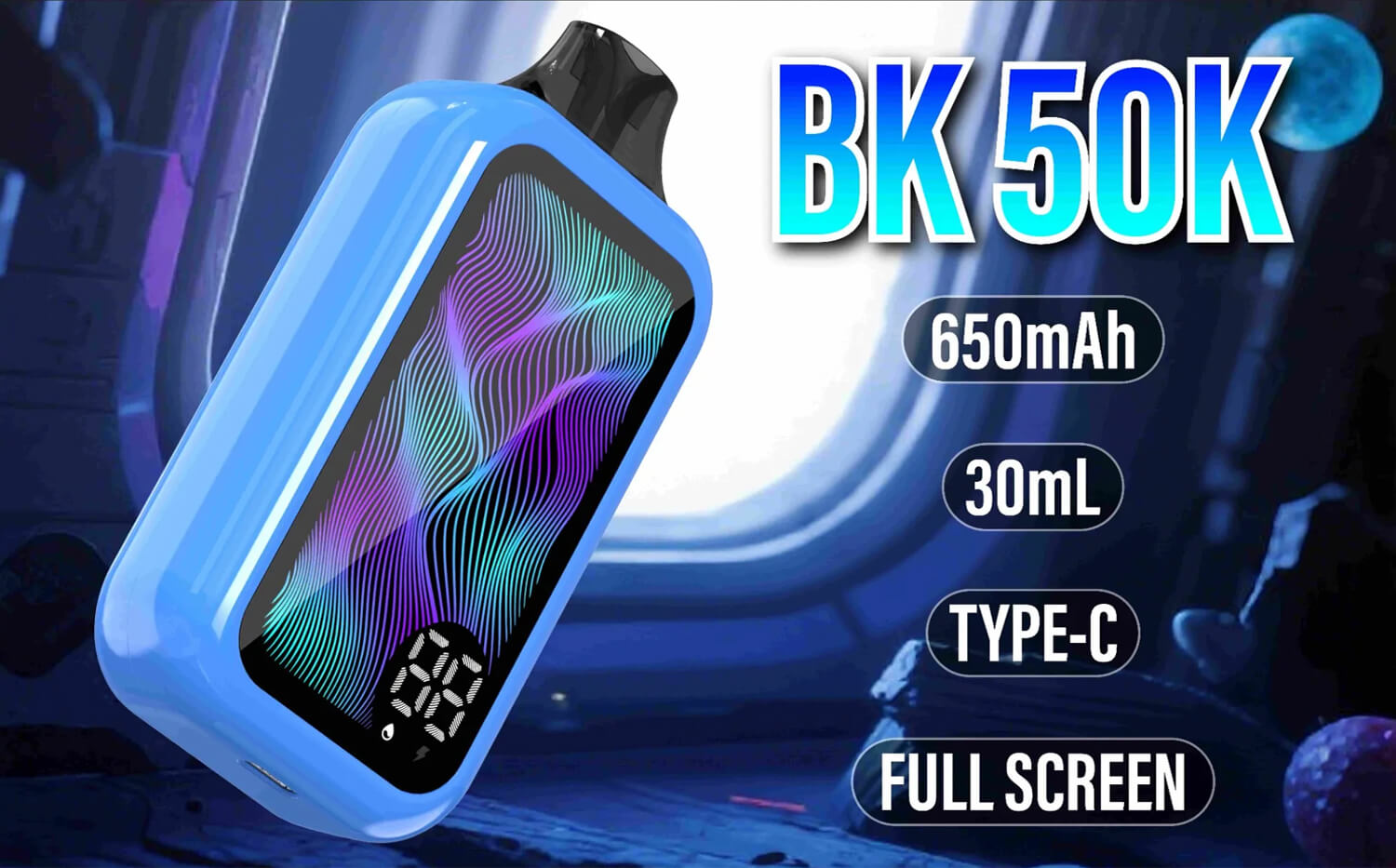 BK 50000 Puffs Disposable Vape Smart Vape China Factory OEM (6)