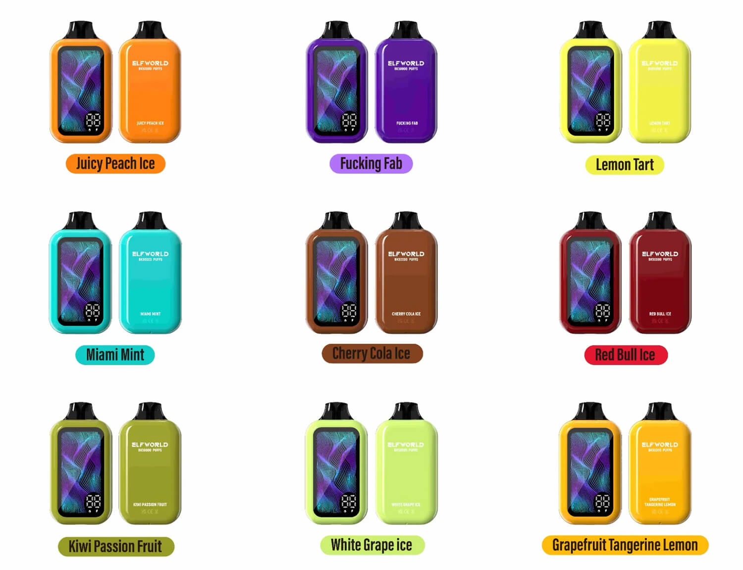 BK 50000 Puffs Disposable Vape Smart Vape China Factory OEM (8)