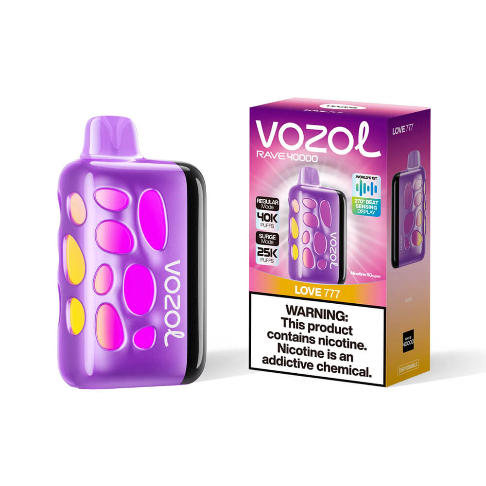Disposable Vape Vozol Rave 40K China Smart Vape Manufacturer (2)