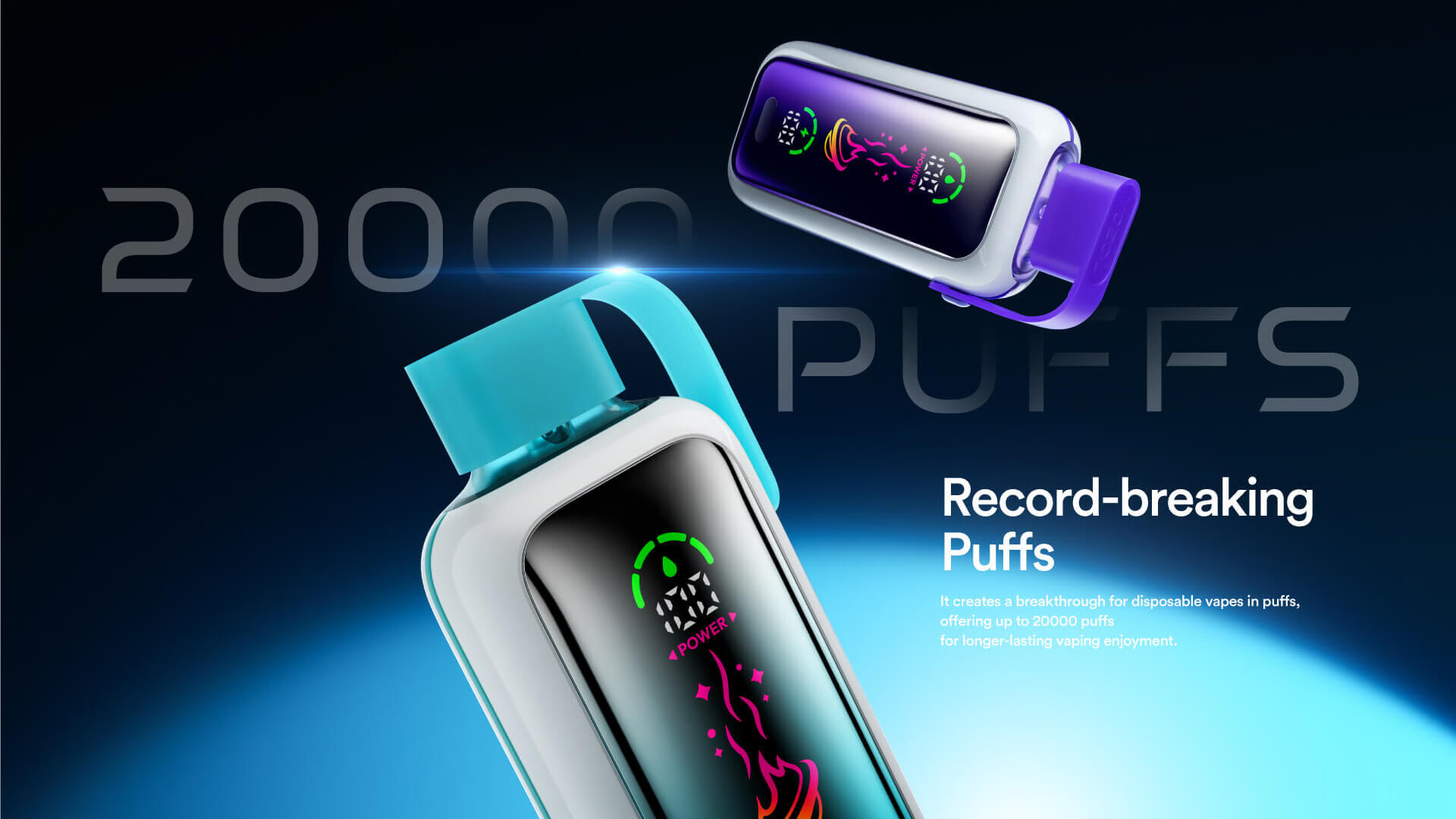 Vozol Star 20K Disposable Vape Pen Smart Screen Dual Modes (12)
