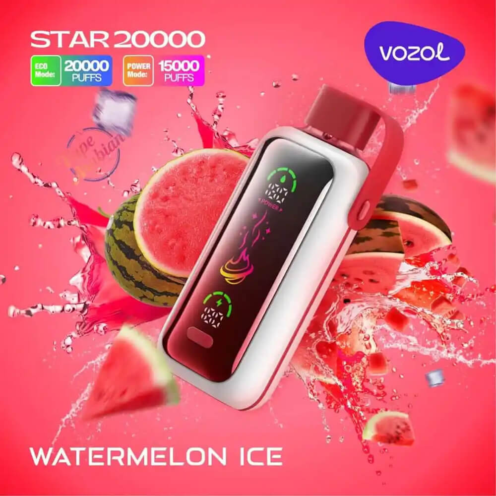 Vozol Star 20K Disposable Vape Pen Smart Screen Dual Modes (2)
