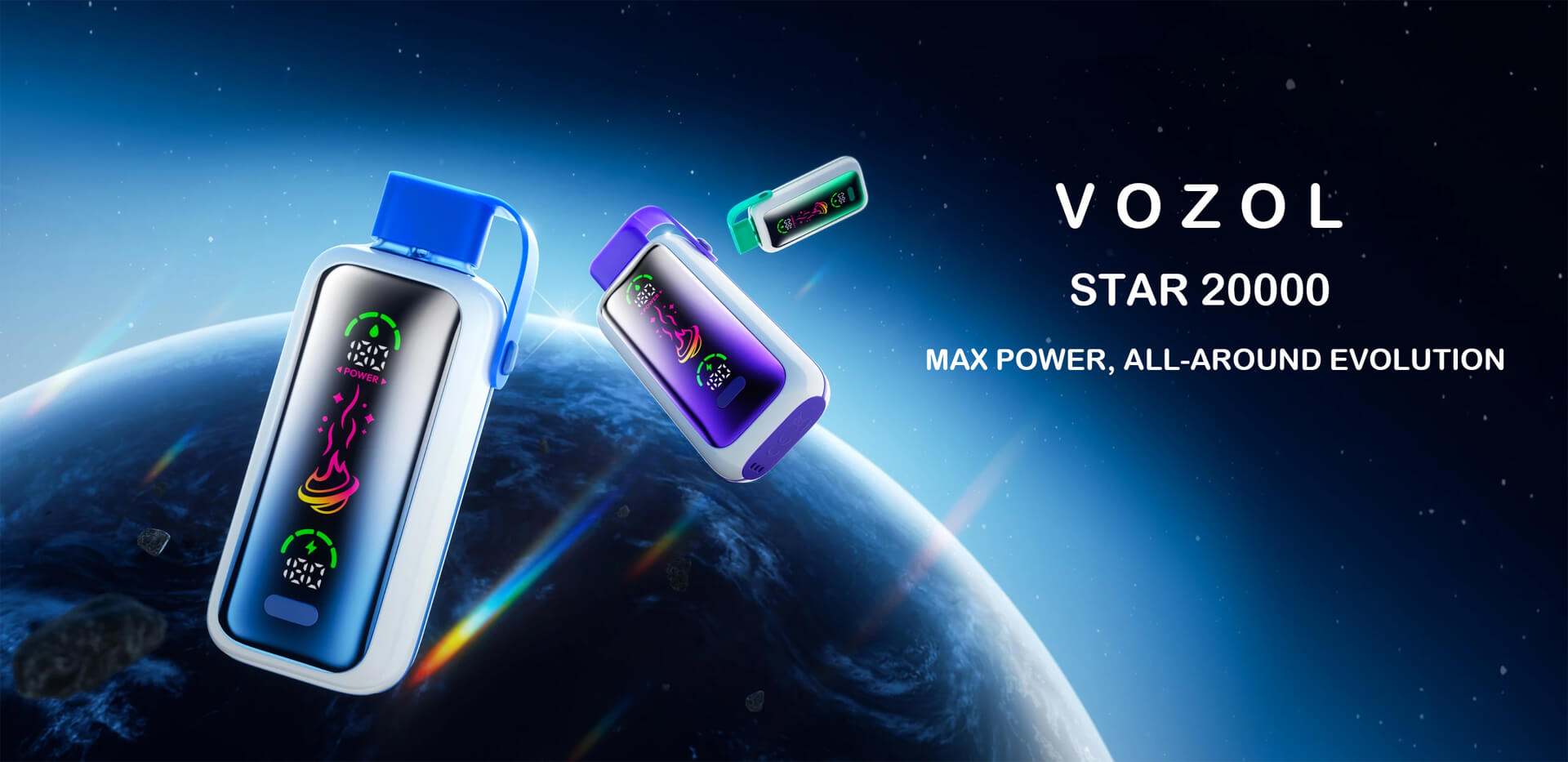 Vozol Star 20K Disposable Vape Pen Smart Screen Dual Modes (9)