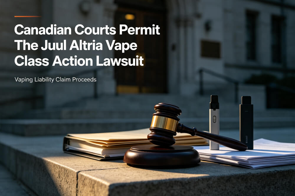 Canadian Courts Permit The Juul Altria Vape Class Action Lawsuit (1)