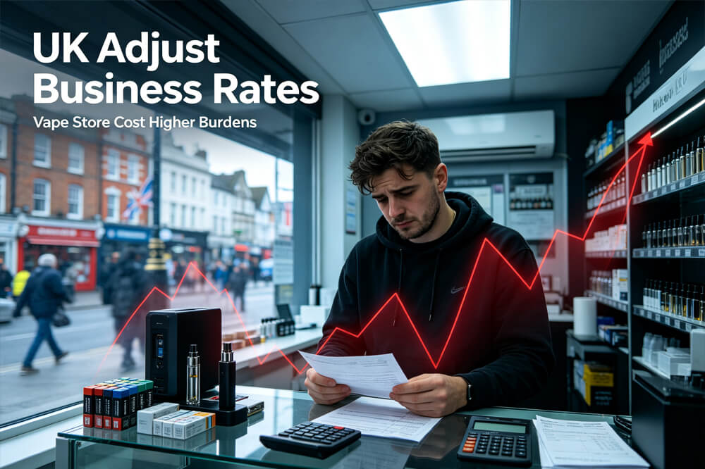 UK Adjust Business Rates And Vape Store Cost Higher Burdens (1)